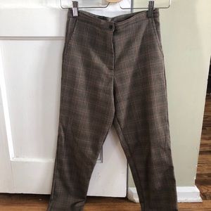plaid pants